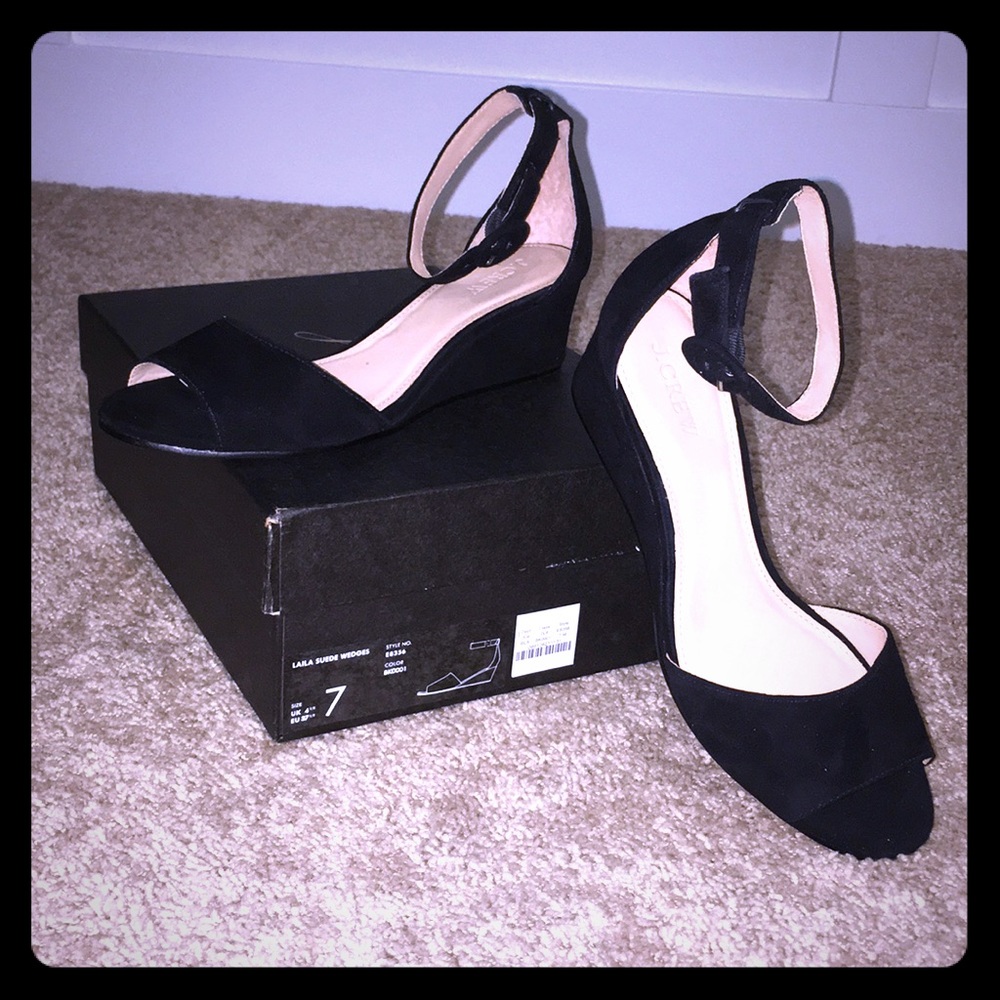 COPY - J.Crew Laila Ankle Strap Wedge Sandal